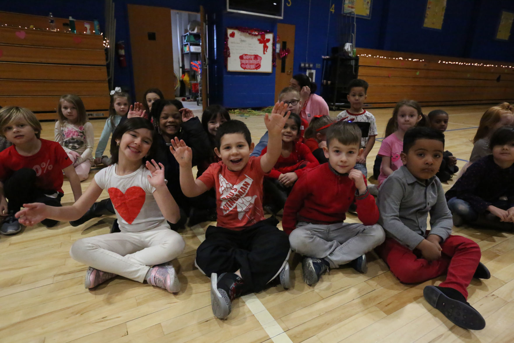 Marsh School dance and jump rope contest